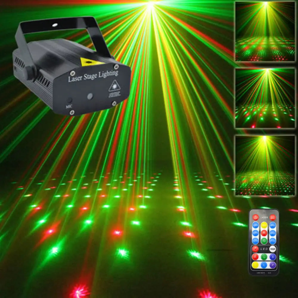 Sonawave RGB Stage Light - Mini Laser Projector