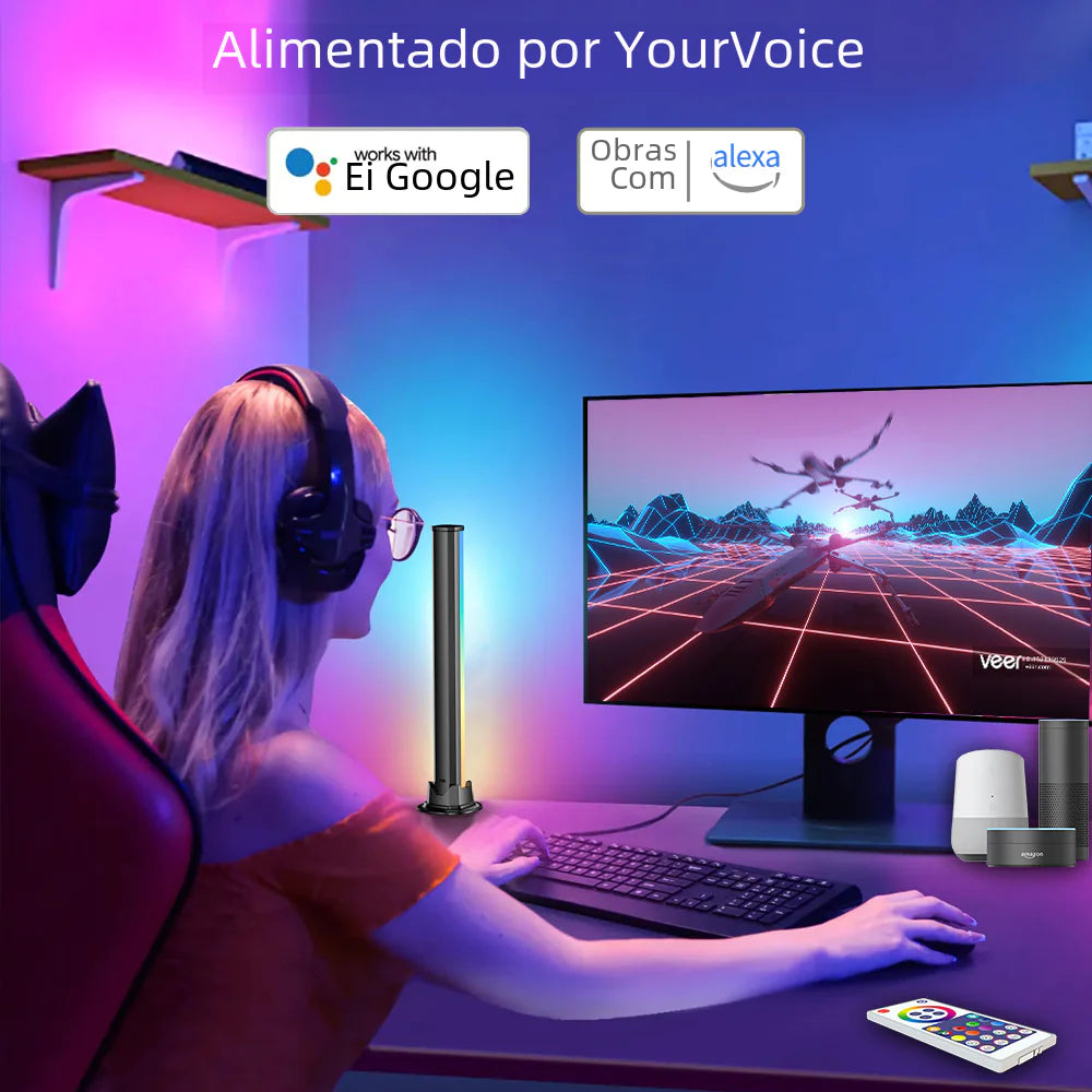Sonawave WiFi Music Light – LED Atmosphere Bar for Gaming Setup